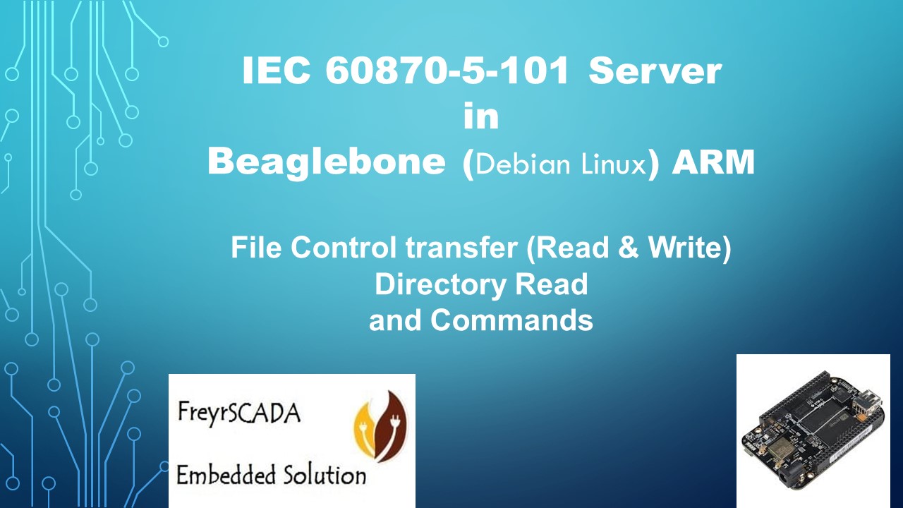 IEC 101 Server Beaglebon Arm Linux