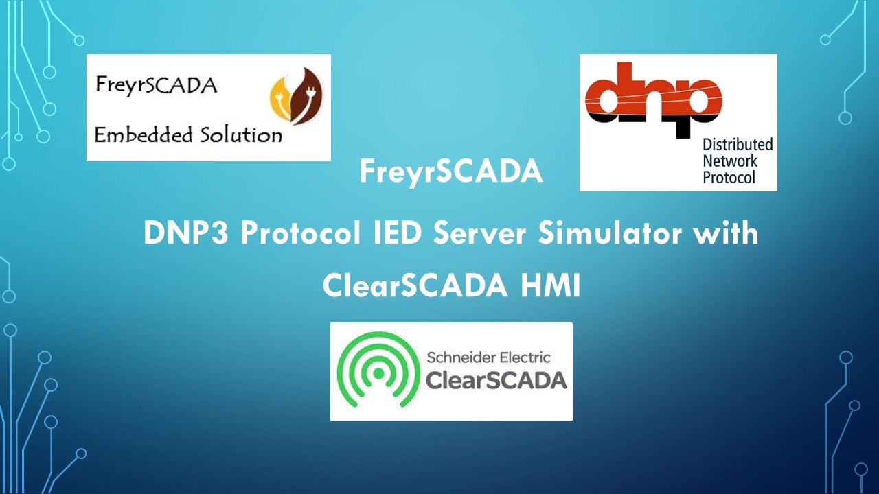 ClearSCADA DNP3 Protocol testing with DNP3 Outstation Server IED Simulator