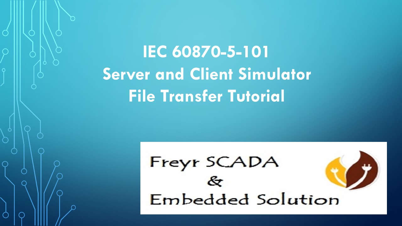 IEC 101 File transfer